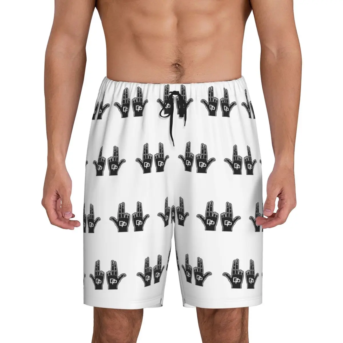 

Мужские короткие пижамные шорты Custom Giant Glove JUL для сна и отдыха