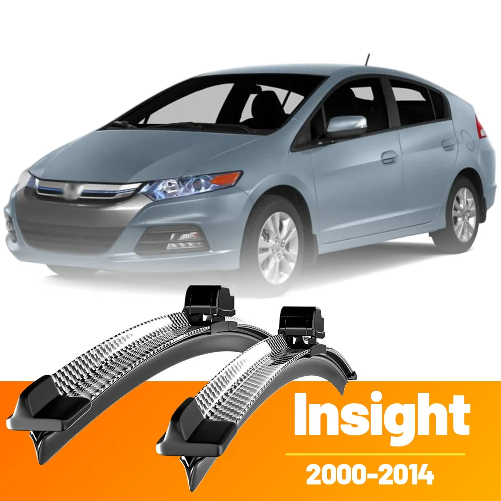 2 stücke Frontscheibe Scheibenwischerblätter Carbon Faser Scheibenwischer Für Honda Insight 2000-2014 2006 2008 2009 2010 2011 2012 2013