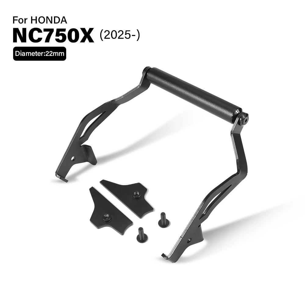 Nieuwe Motorfiets Navigatie Beugel GPS Smart Telefoon Houder Voorruit Mount Navigator Plaat Ondersteuning Voor Honda NC750X NC 750X 2025-