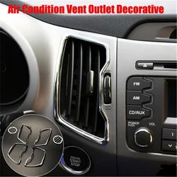 Car-Styling Car interior air vent decorative trim frame car styling for kia Sportage R 2011-2017 Auto Accessories