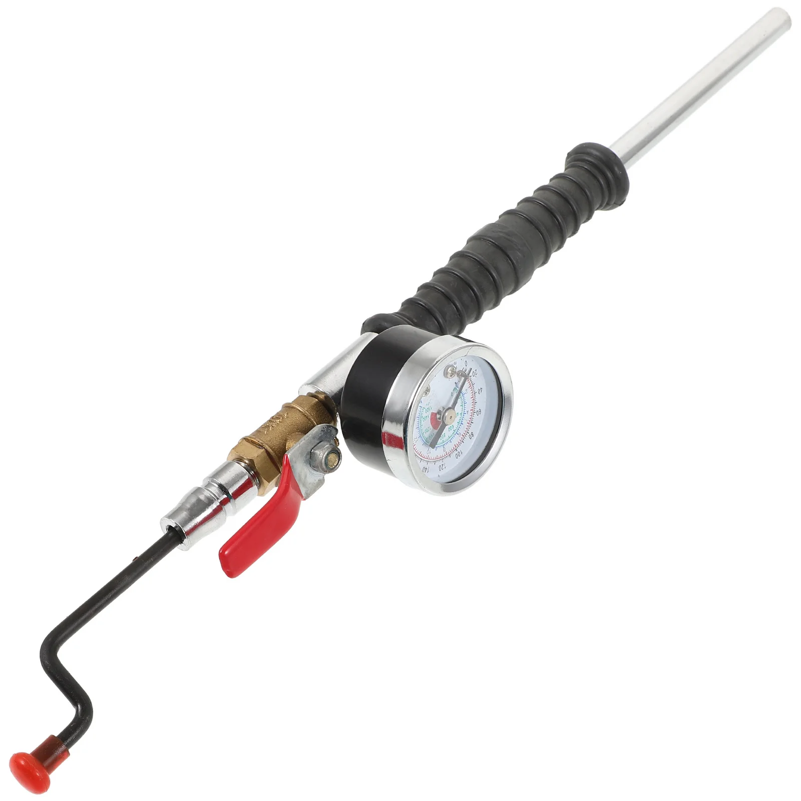 

Tire Inflation Nozzle Air Gauge for Car Tires High-precision Pressure Professional Inflator Compressor Attachment Soft