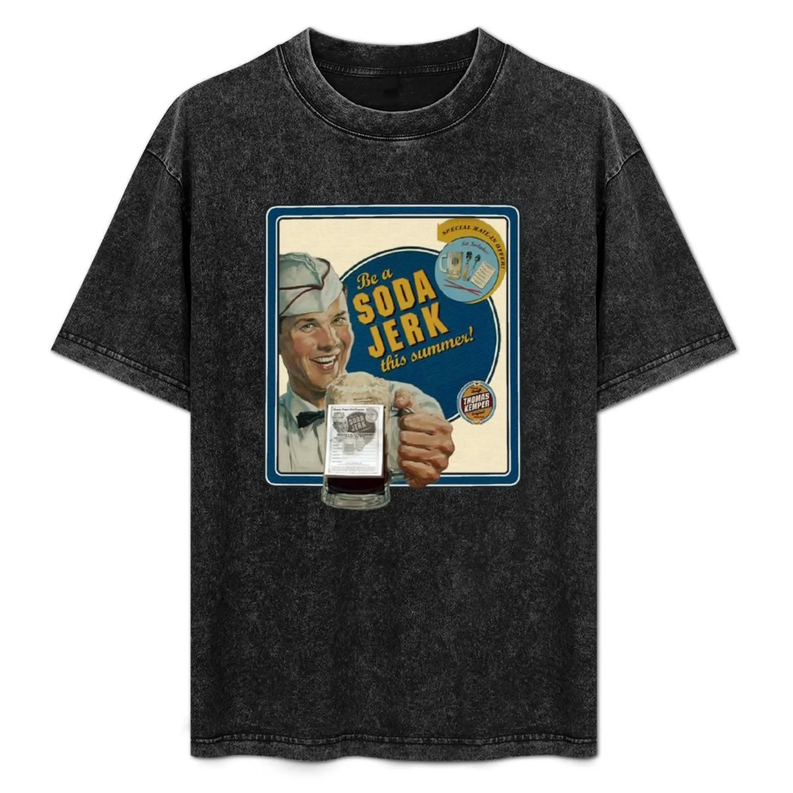 

Be A Soda Jerk T-Shirt Sporty Breathable Short Sleeve T-Shirt