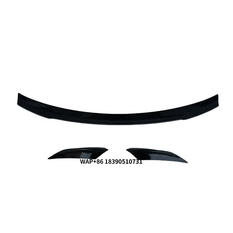 

High Quality PK Style Carbon Fiber Rear Spoiler Trunk Spoiler for Taycan