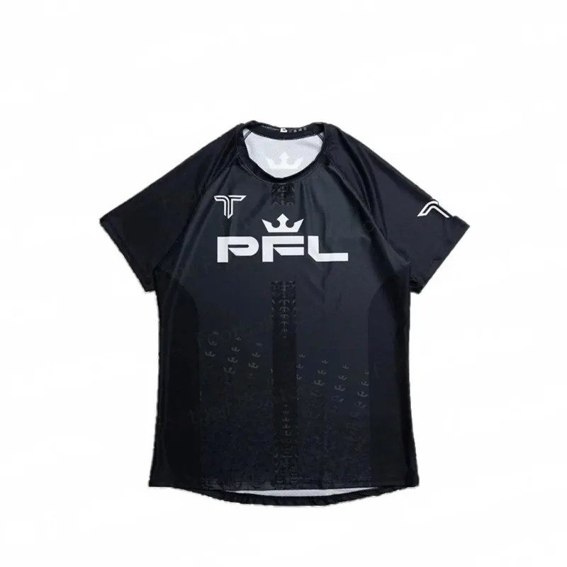 

2024 New Adult Arriavl Summer Sparrow PFL Walk Out Shoulder Short Sleeve Shirt Fan T-shirt Oversized Boxing Suit Comfortable