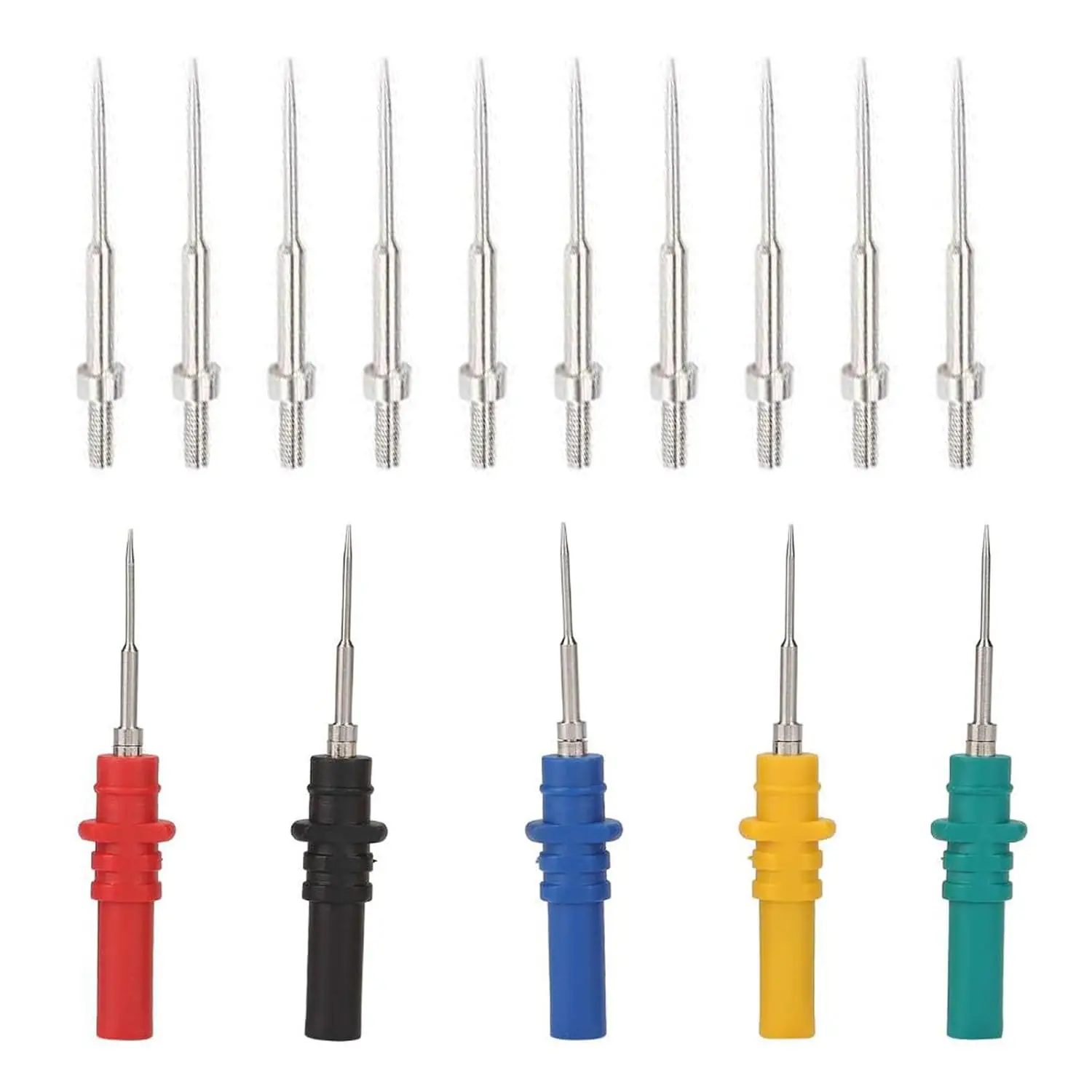 

Набор из 15 автомобильных диагностических зондов-щупов для осциллографа, инструменты для диагностики, тестирования и ремонта