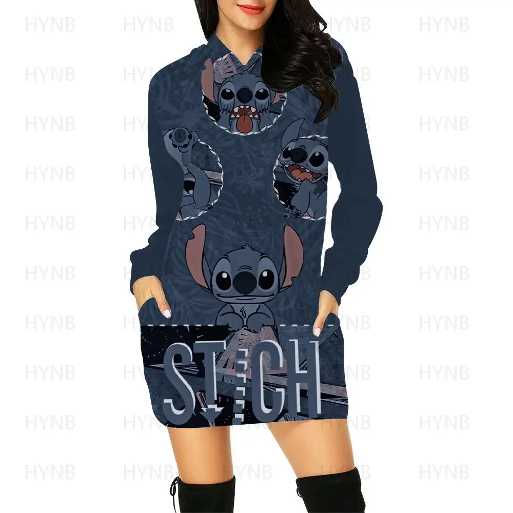 

Kawaii Mini Dress Stitch Long Sleeves Elegant Women's Dresses for Party 2022 Sweater Dress Luxury Disney Chic Woman Evening Y2k
