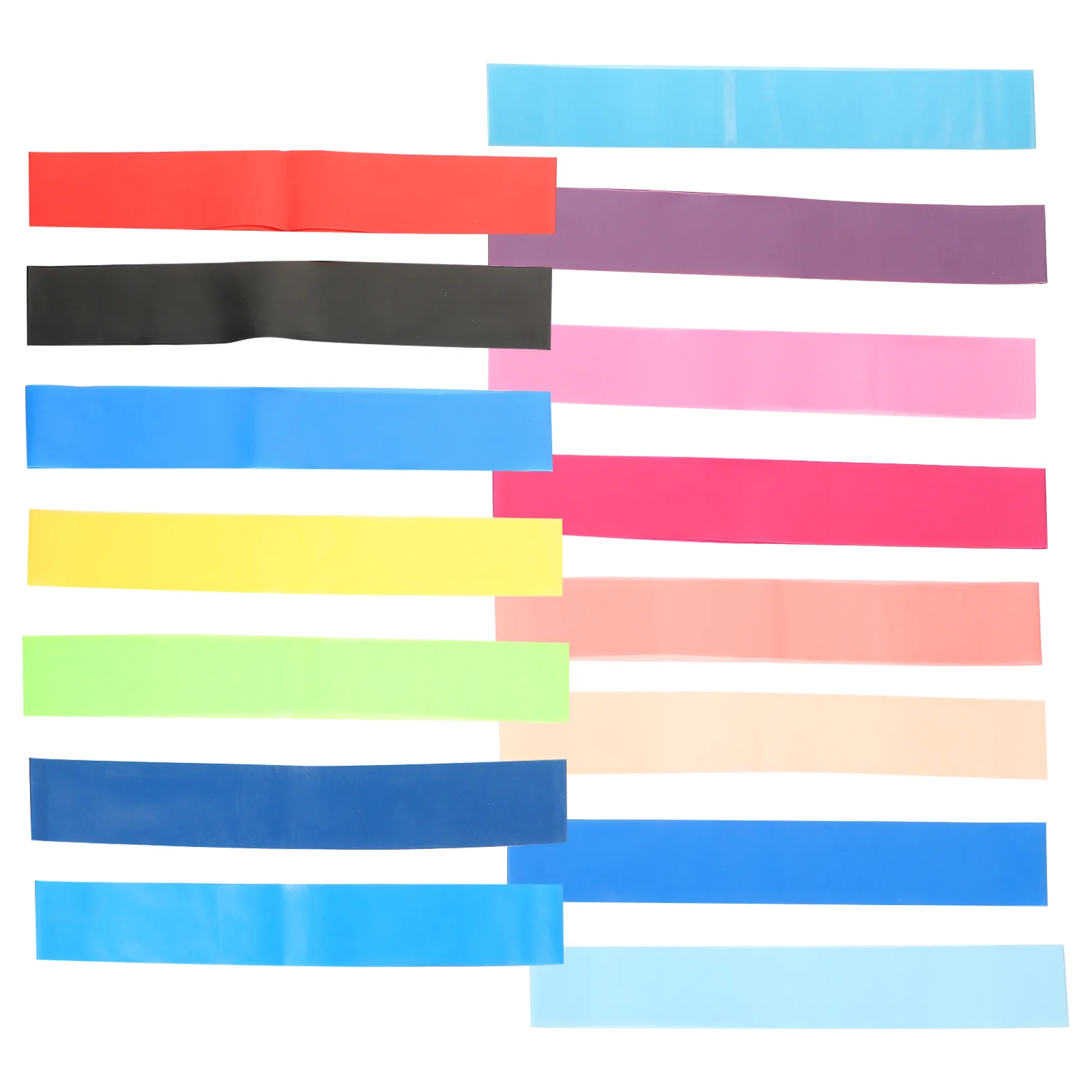 15 Pcs Children's ADHD Classroom Desk and Chair Fixed Straps Office Leg Elastic Bands Stretchy for Kids Colorful