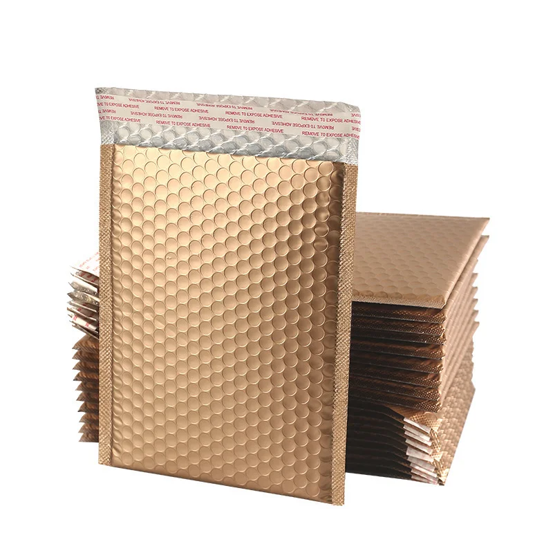 envelopes-com-bolhas--sacos-de-envio-adesivos-a-prova-d'Agua-com-selagem-automatica--ideal-para-envio-e-embalagem--ouro
