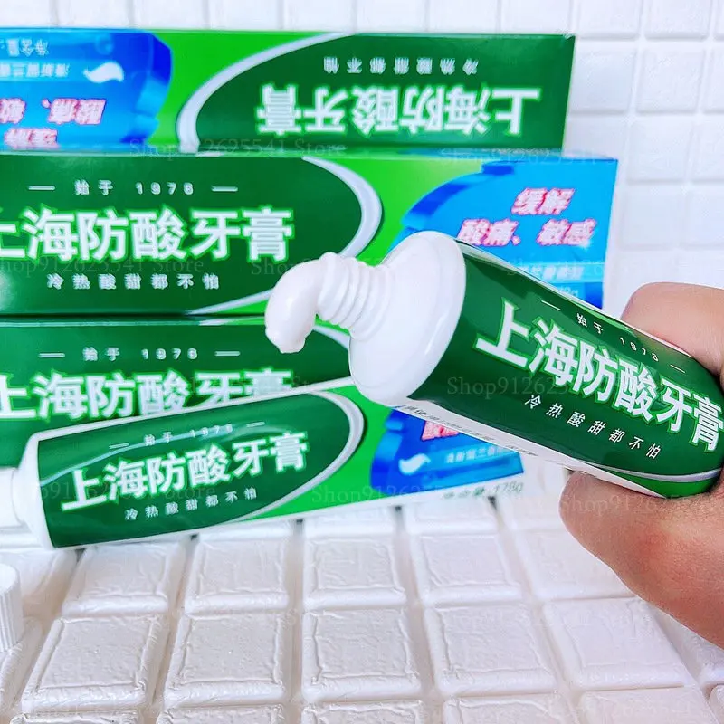 Anti-acid Toothpaste for Kids Adult Bad Breath Treatment Cure Mouth Smell Remover Teeth Whitening Stain Remove Tartar Yellow