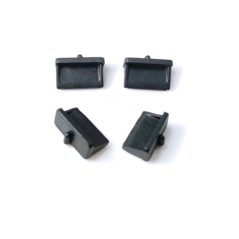 100pcs per Bag PVC Material USB Protector USB Anti Dust Protect Cover USB Connector Rubber Dustproof Cap
