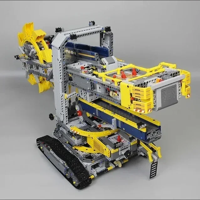 Technical 42055 Bucket Wheel Excavator Remote Control Electric Model Building Block Brick Toys Kid Birthday Gift Set