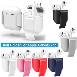 Earbud Case Clip Belt Holder For Apple AirPods 2 Durable Holster Hanger for Earbuds Charger For AirPod 2 Earphone Box Waist Clip