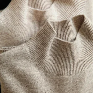 Women's tall collar mesh pullover, chic background sweats, fine jumps, hot soft blouse, fall fashion, winter 6 Main Sueter Tricot Female Sales - №5
