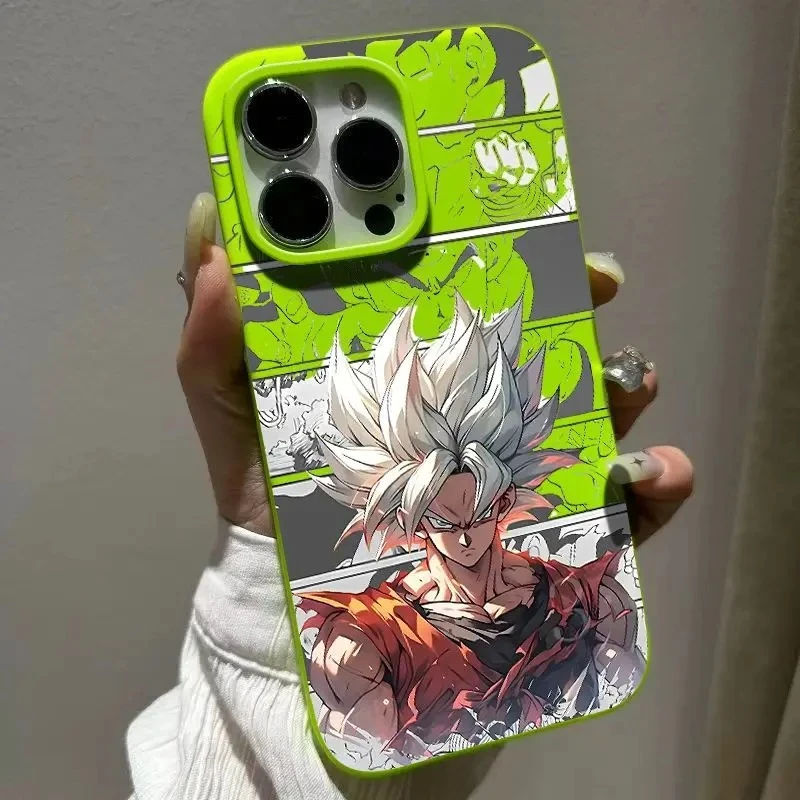 Dragon Ball Goku Suitable Mobile Phone Case 15 12promax New IPhone8plus Mobile Phone Soft Shell Protective Case Birthday Gift