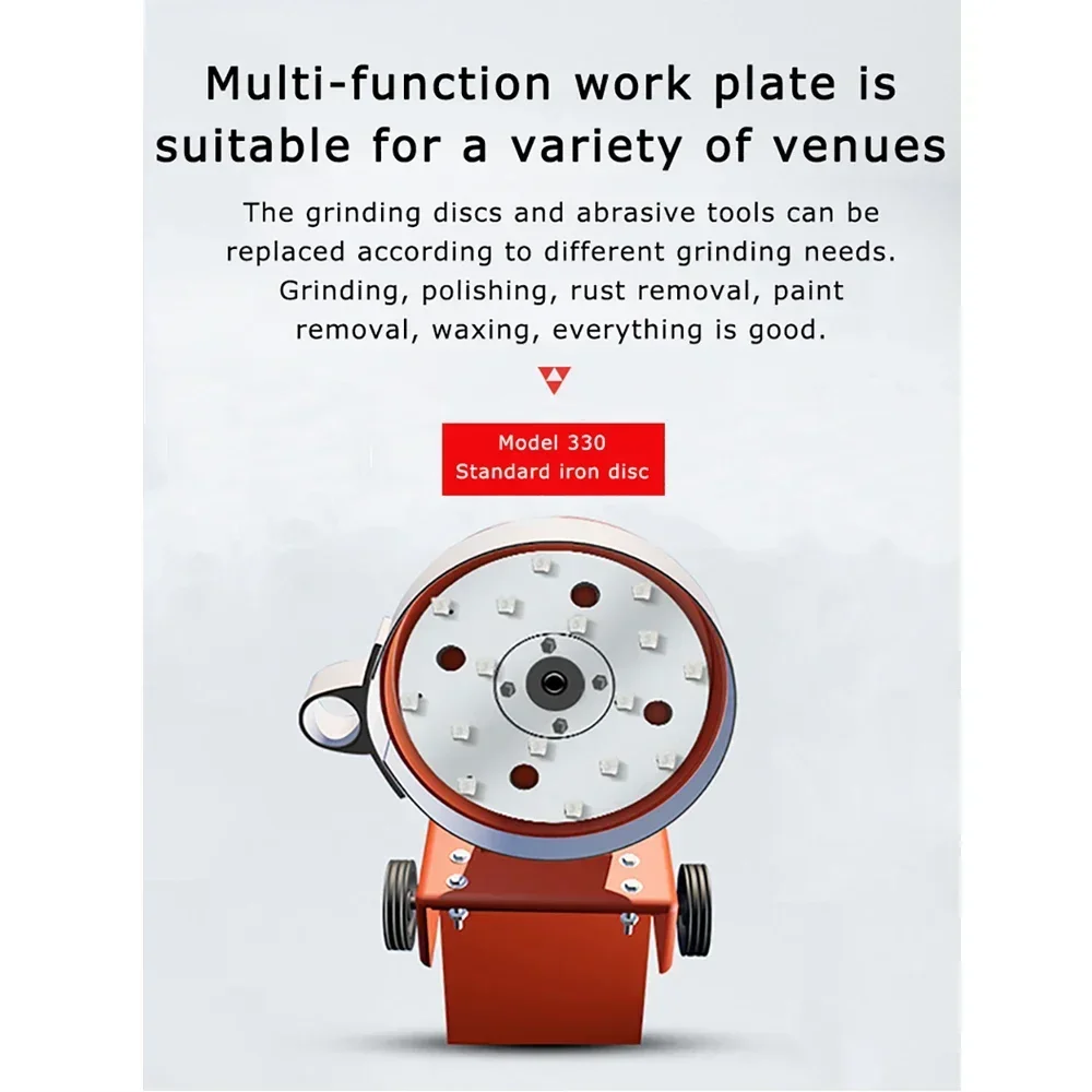 380V Cement Grinding Machine,Terrazzo Machine Refurbishment Ground,  Concrete Epoxy Floor Grinding and Polishing Machine