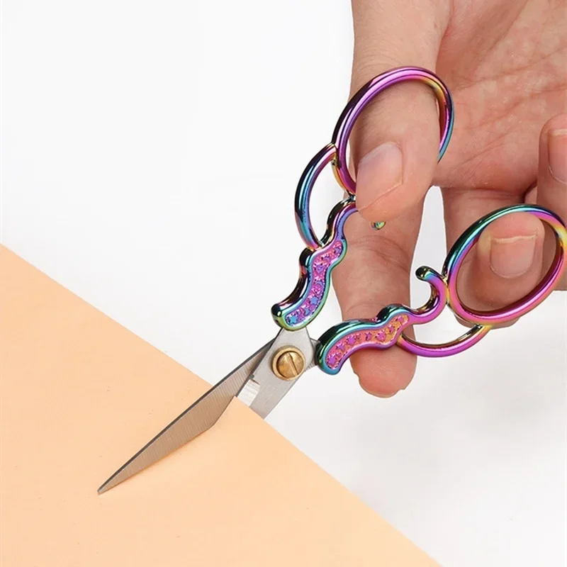 Professional Stainless Steel Sewing Scissors Vintage Embroidery Scissors Craft Tailor Scissor Styling Thread Scissor Yarn Shears