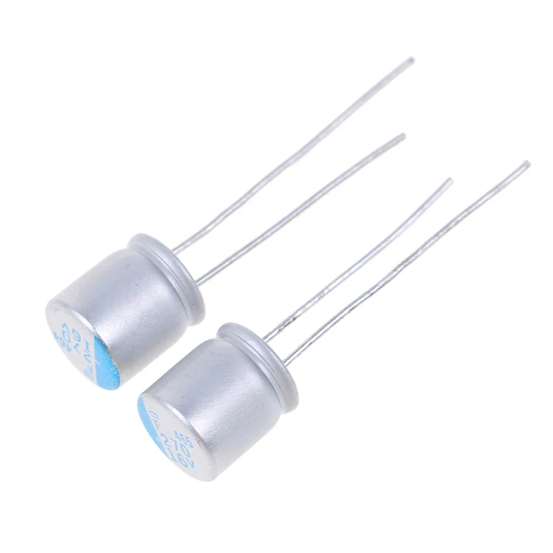 10pcs 270uF 16V NCC PSF Serires 8x8mm Super Low ESR 16V270uF For Motherboard VGA Solid Capacitors