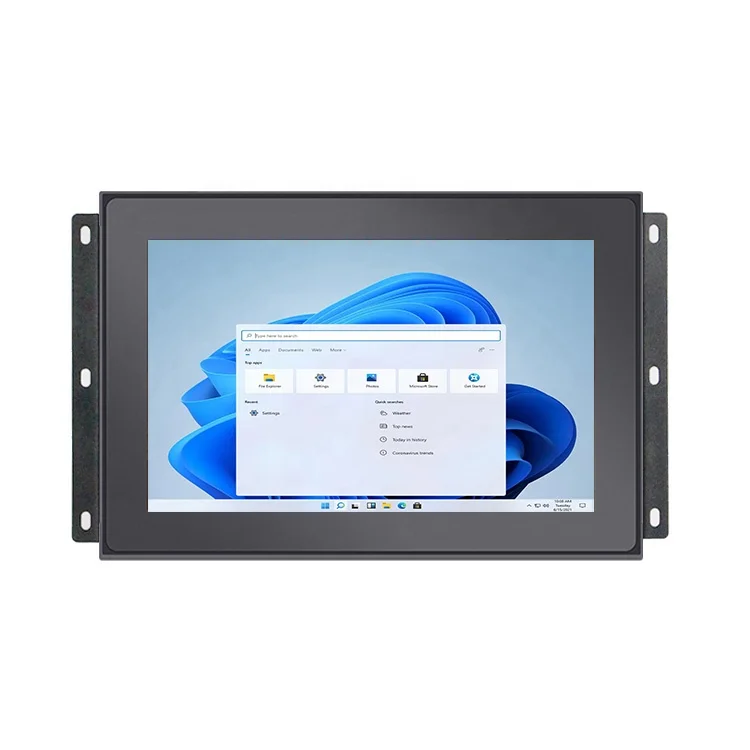 

Frameless 10 Inch IPS Industrial LCD Monitor with Touch Screen Vesa Wall Mount Bracket Mounted