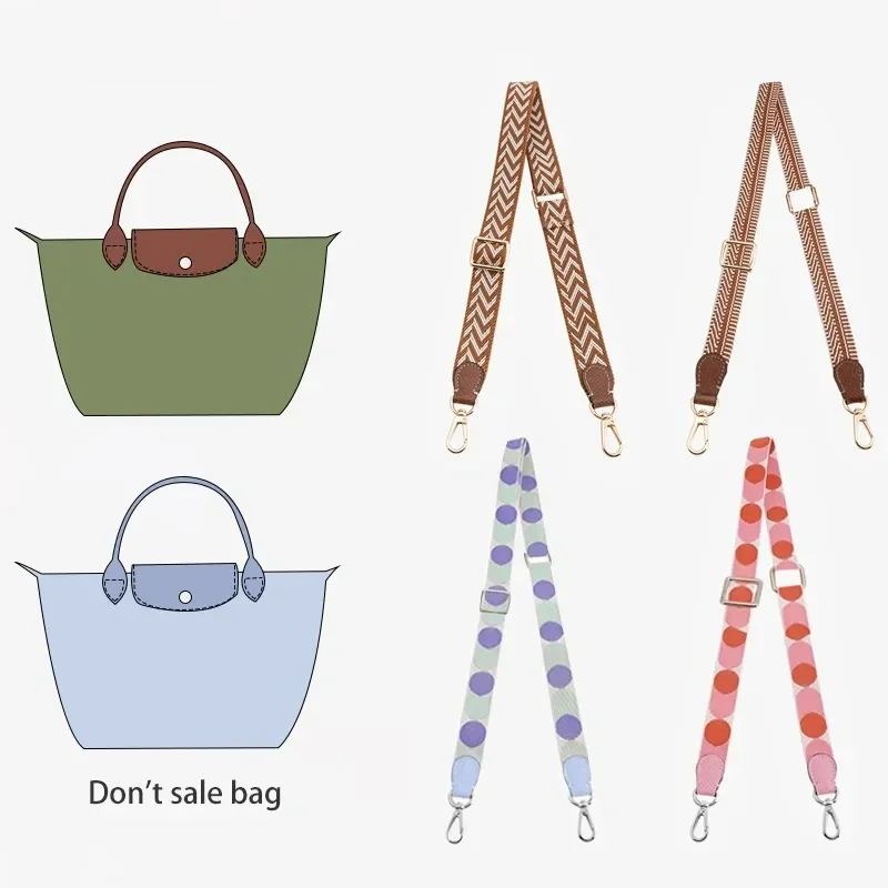 Punch-ฟรีสายคล้องไหล่ชุดหัวเข็มขัด Fit สําหรับ Longchamp กระเป๋าถือสั้นเปลี่ยนเป็นกระเป๋าสะพาย DIY อุปกรณ์ปรับเปลี่ยน