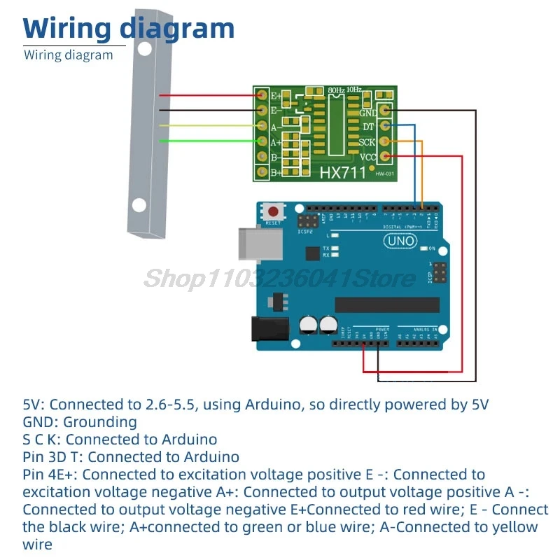 1PCS/5PCS/10PCS HX711 Weighing Sensor Dual-Channel 24 Bit Precision A/D Module Pressure Sensor