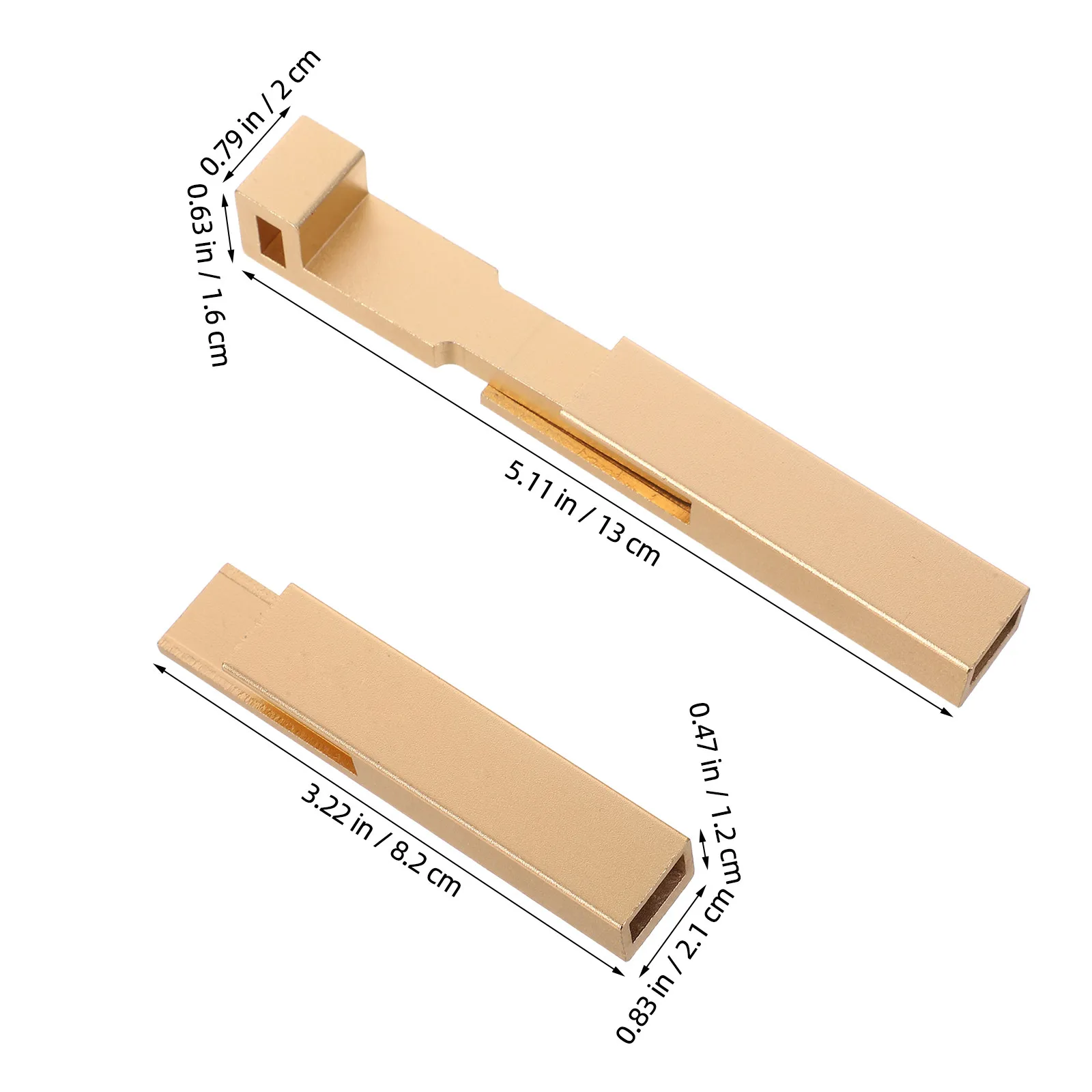 1Set Aluminum Alloy Door Latch Matte Gold Sliding Bolt Lock Bathroom Toilet Privacy Security Anti-Theft Door Bolt for Internal