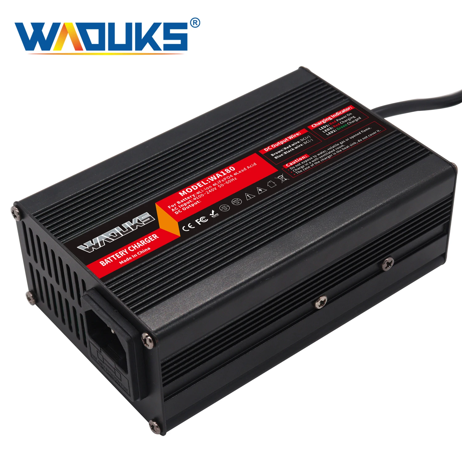 24V 5A Lead Acid Battery Charger Used For 24V Lead Acid AGM GEL VRLA OPZV Battery Smart Charger