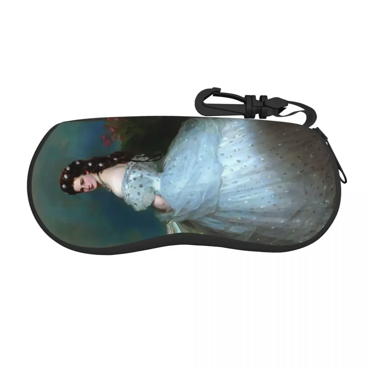 Portrait Of Empress Elisabeth Of Austria Eyeglass Glasses Case Men Women Soft Franz Xaver Winterhalter Sunglasses Protective Bag