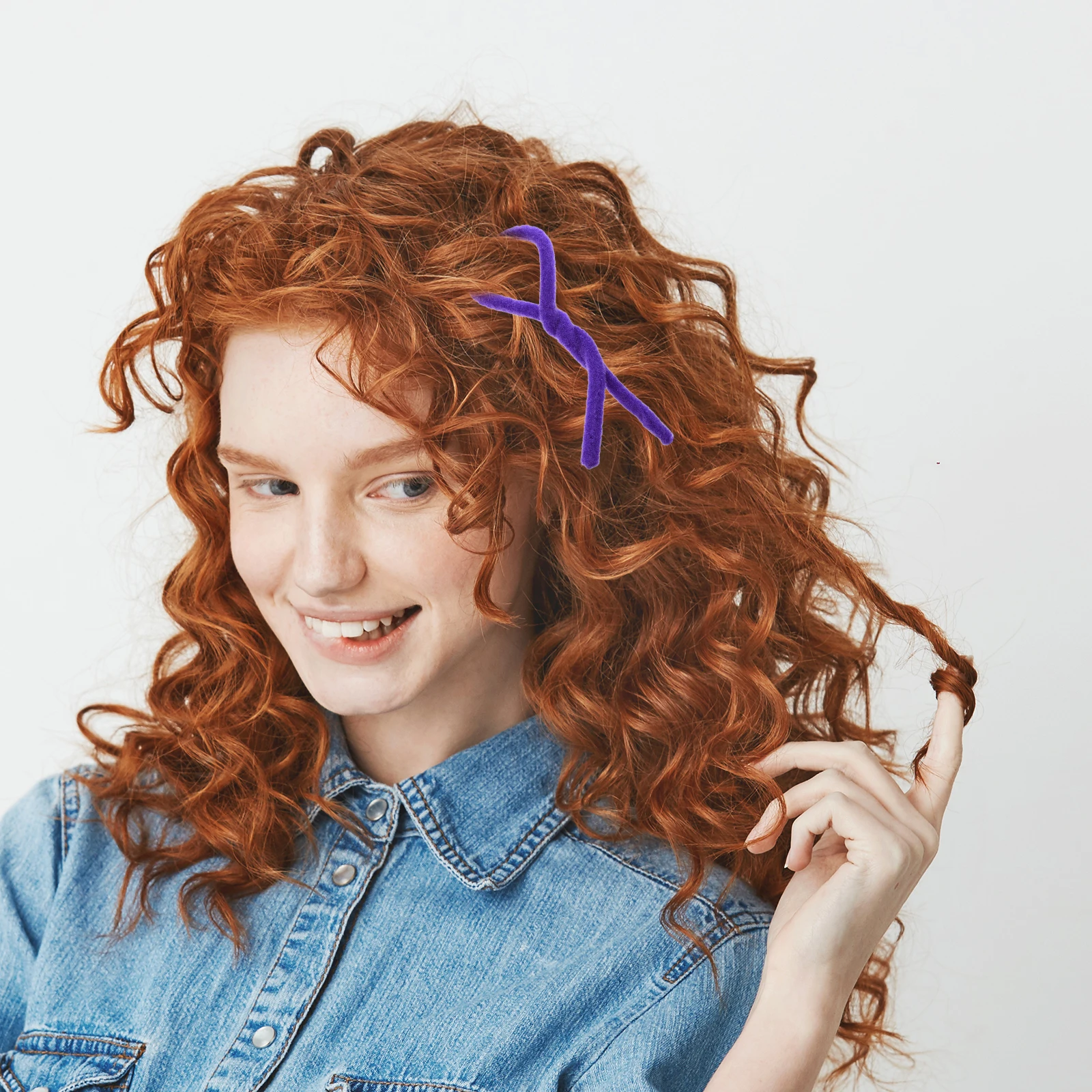

58 Pcs Hair Iron Curling Tools Rollers for Women Perm Rods Curler Stick Long Curls Curlers