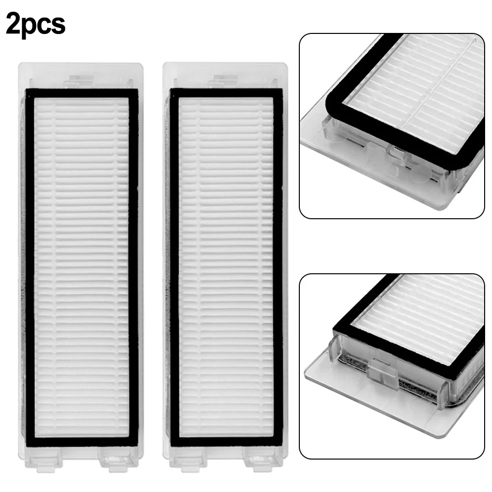 2Pcs Filters For Robo Rock P10/Robo Rock Robot Vacuum Cleaner Household Vacuum Cleaner Replacement Spare Parts