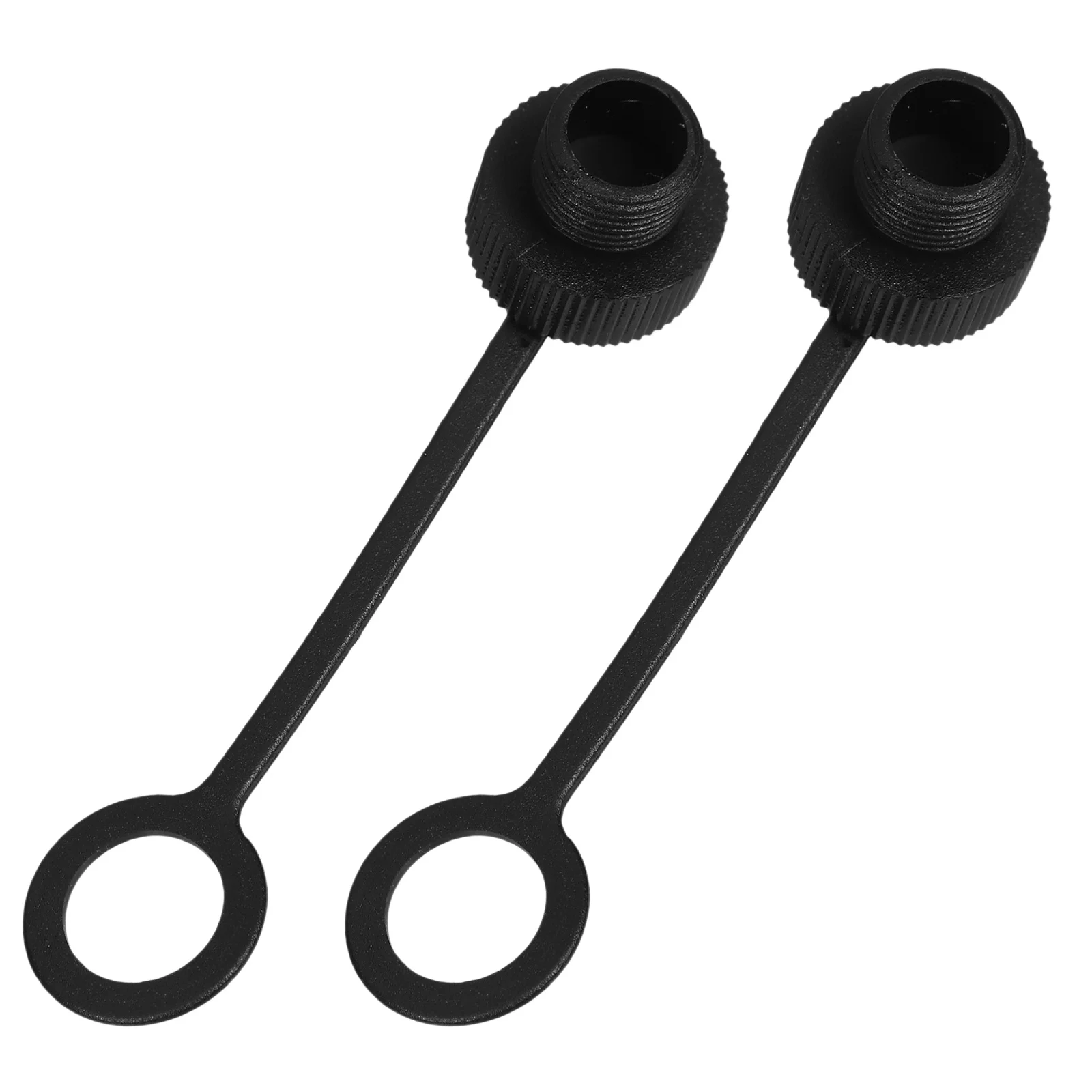 

2Pcs Waterproof Connector Caps Plastic Dust Protective Cover for Wire Cable Sealing Connection Plastic Plug Caps