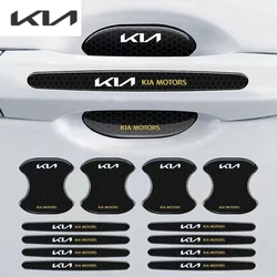 Pegatina de manija de puerta de coche para Kia K2, K3, K5, KX3, Sportage, Cerato, Optima, Soul, Rio, Carens Smart