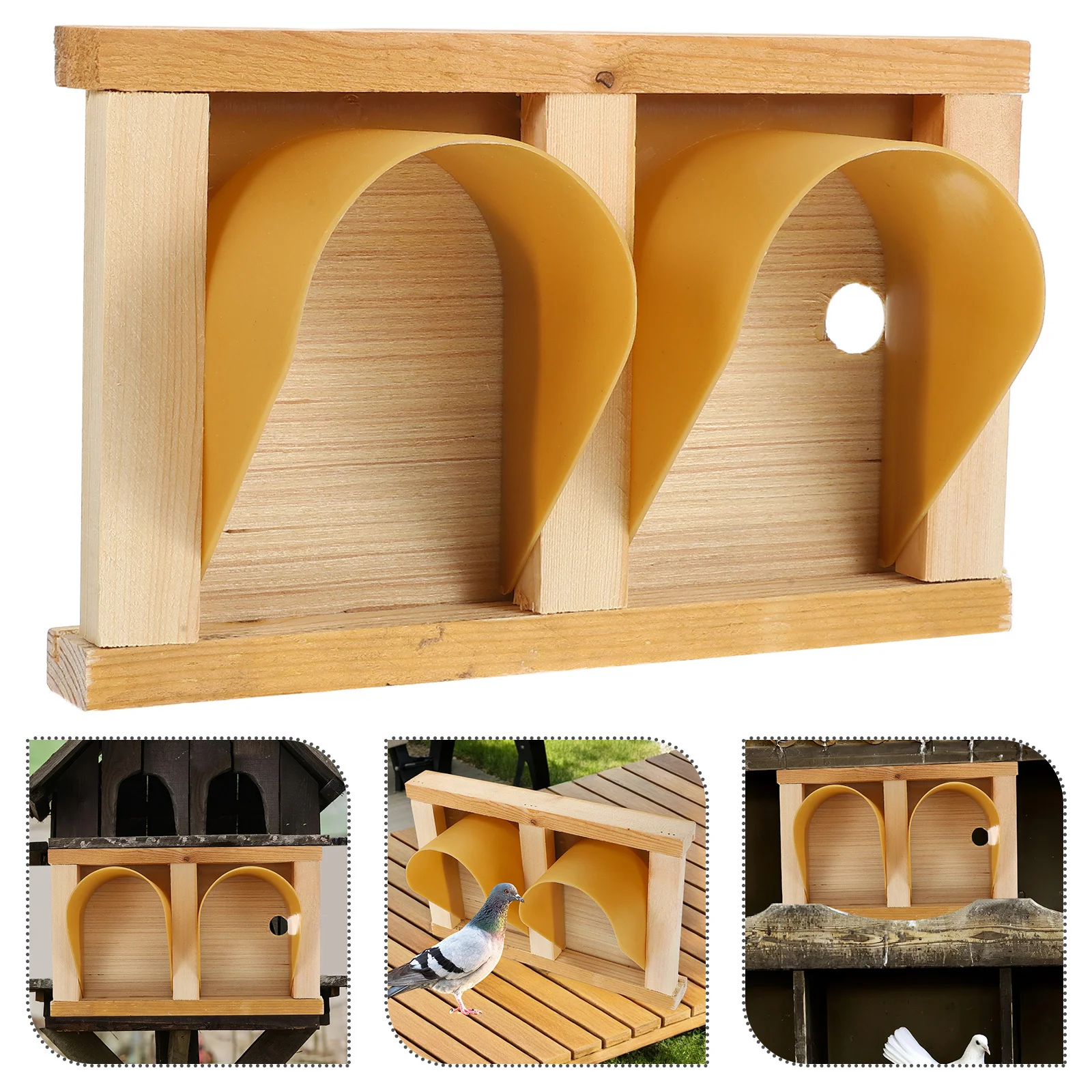 

Pigeon Cage Door European Style Wood Install For Pigeon Loft Trap Racing Birds Entrance Accessory