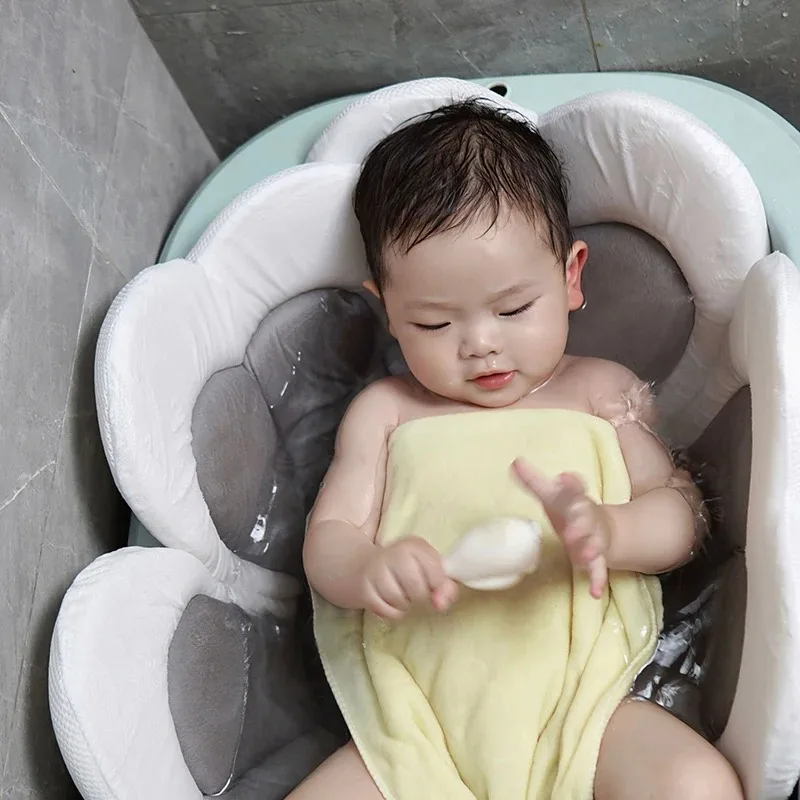 

Детский коврик для душа, сумка для ванной, креативный цветочный коврик для ванной, коврик для ванной, сумка для ванны, многофункциональная подушка для детского сиденья, коврик для ползания