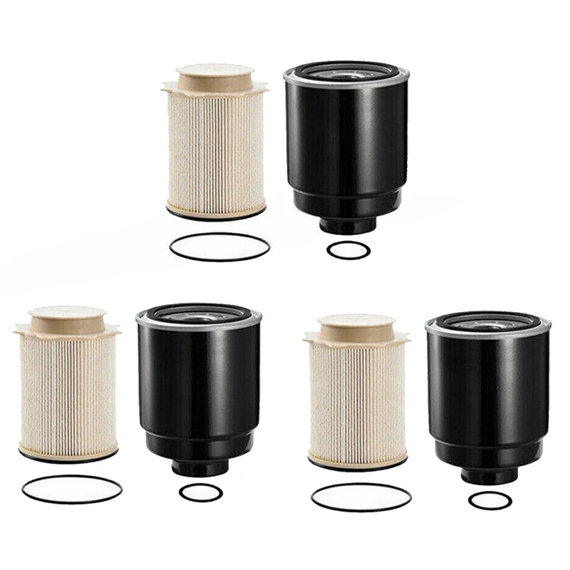 

3Pcs/Lot Diesel Fuel Filter Kit Fuel Oil Filter For Dodge Ram 6.7 Cummins 2500 3500 4500 2013-2019 Water Separate 68197867AB