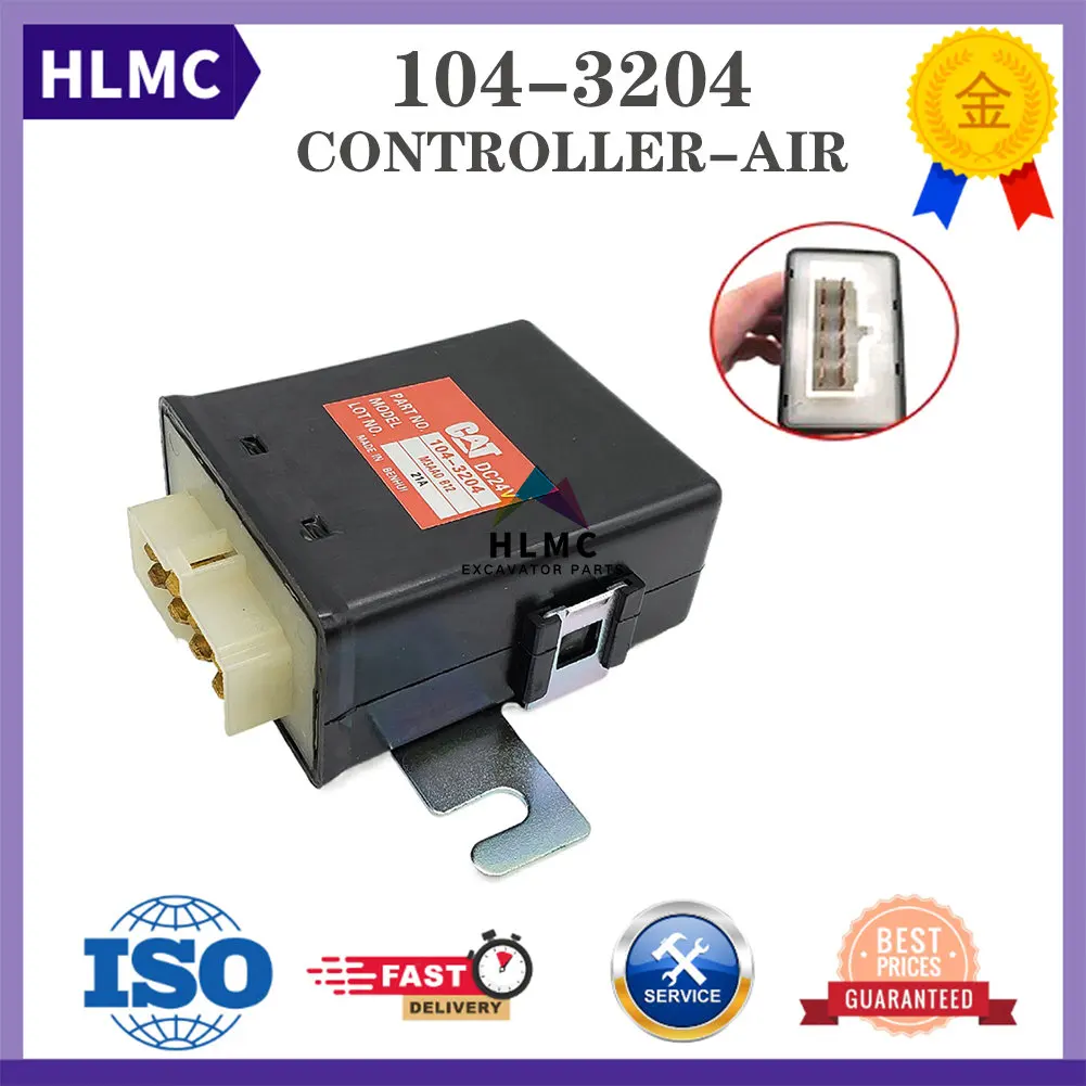 

Excavator Accessories Are Suitable For E320B Total Relay CA1043204 104-3204 1043204 Time Delay Safety Control Relay