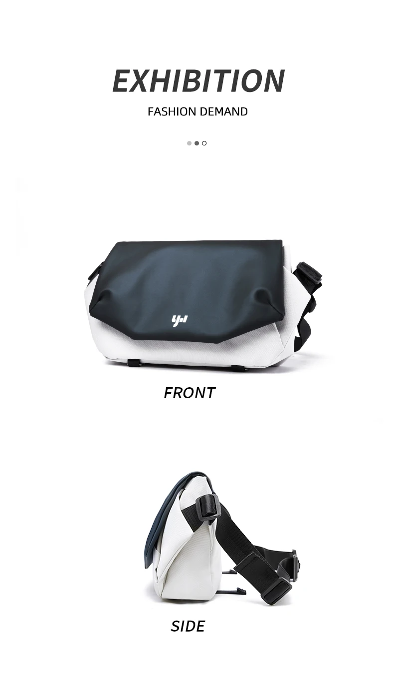 MATE ELAN Stilvolle Männer Umhängetasche Oxford Wasserdichte Umhängetasche Umhängetasche Tragbare Teenager Büchertasche Reise 9,7 zoll iPad Tasche – Detail 16