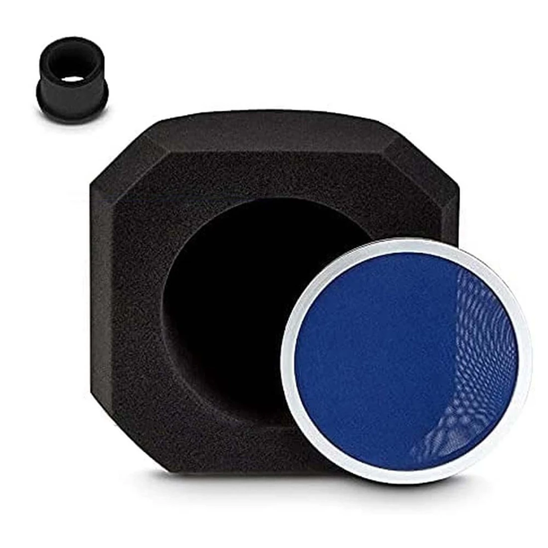 Professional Microphone Wind Shield Filter, Sound-Absorbing Foam That Reduces Noise and Reflections,B