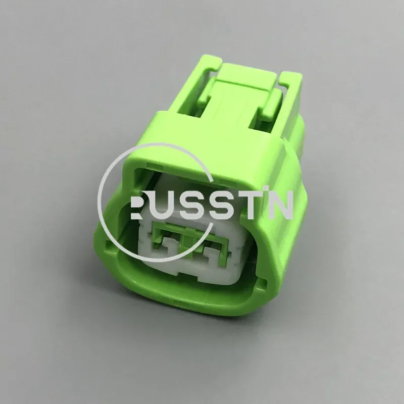 

1 Set 2 Pin Green Automobile Sealed Socket AC Assembly Electrical Wiring Harness Waterproof Connector