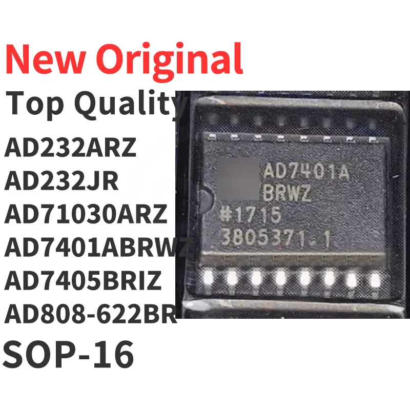 

(1 шт.) AD232ARZ AD232JR AD71030ARZ AD7401ABRWZ AD7405BRIZ AD808-622BR SOP-16 Новый оригинальный