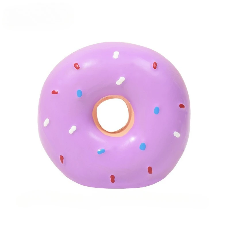 Haustier-Bissspielzeug Latex Quietschende Hundespielzeuge Weiche Bissresistente Haustier-Quietschspielzeuge Bunte Molar-Spielzeuge für Selbstvergnügen – Detail 7