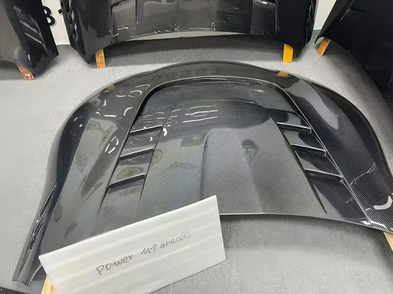 Suitable for  Supra A90 JZA90 VRS carbon fiber hood multi-ventilation refitted body hood - view 4