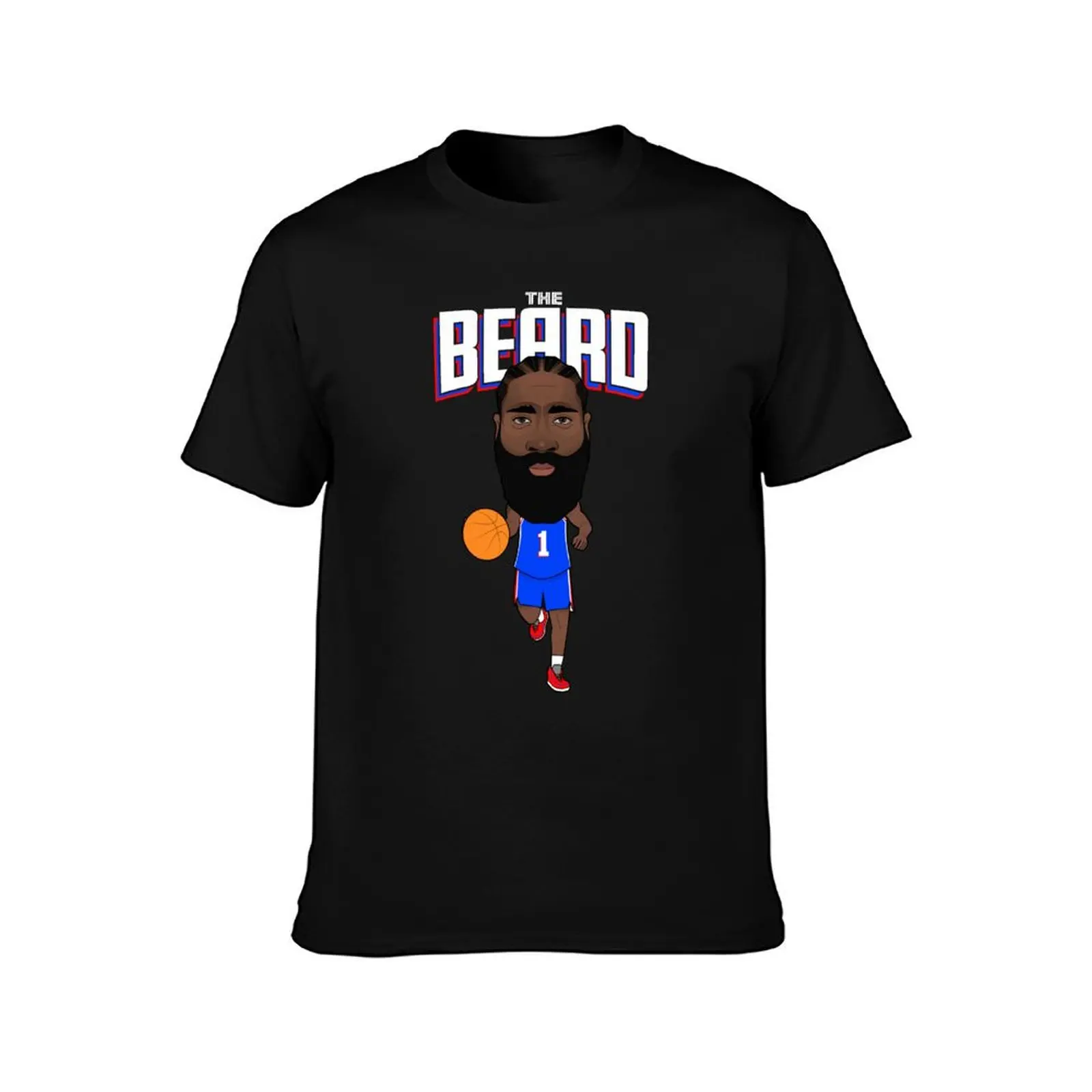 The Beard T-Shirt Standard Fit Solid Tee Shirt
