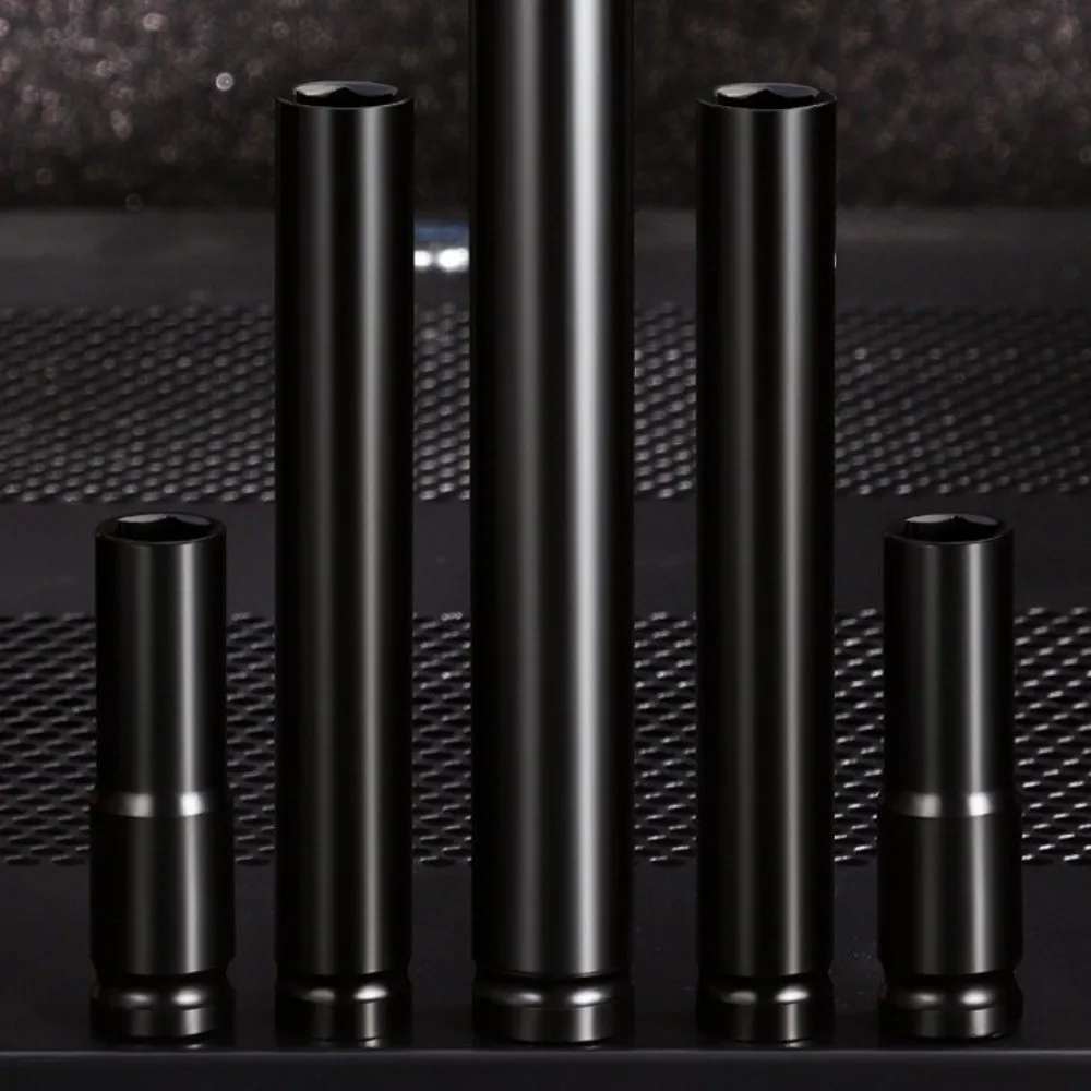 

Набор электрических ключей с приводом 1/2 дюйма, высокая твердость, 8-32 мм, шестиугольная ударная втулка, удлиненная длина, 6-точечный шестигранник