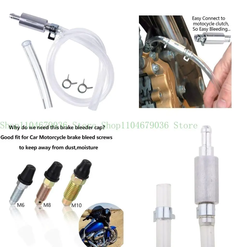 

652F Мотоциклетный масляный насос Масло кровотечение замены замены шланг -тормозного сцепления Гидравлический инструмент