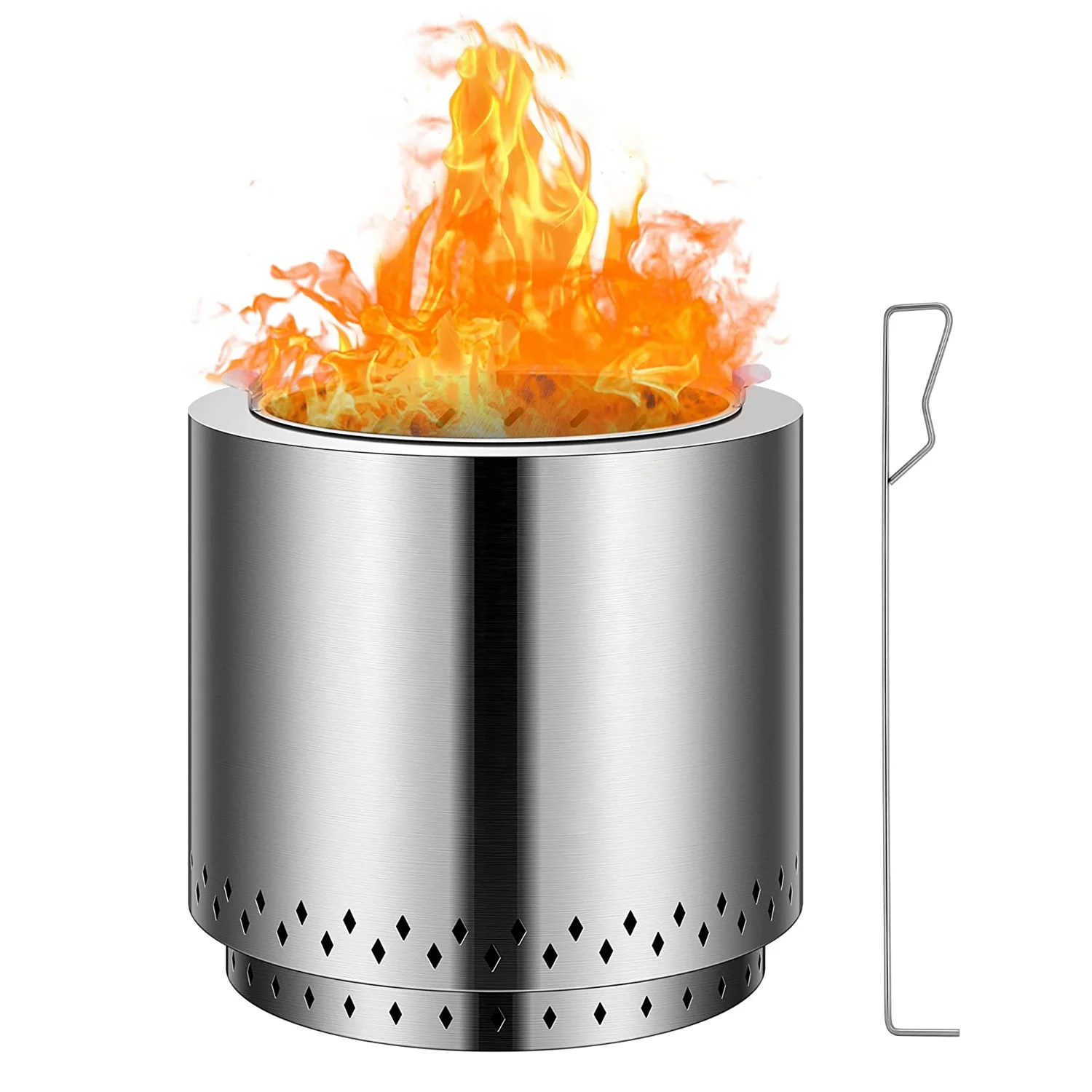 

Stainless steel outdoor camping stove