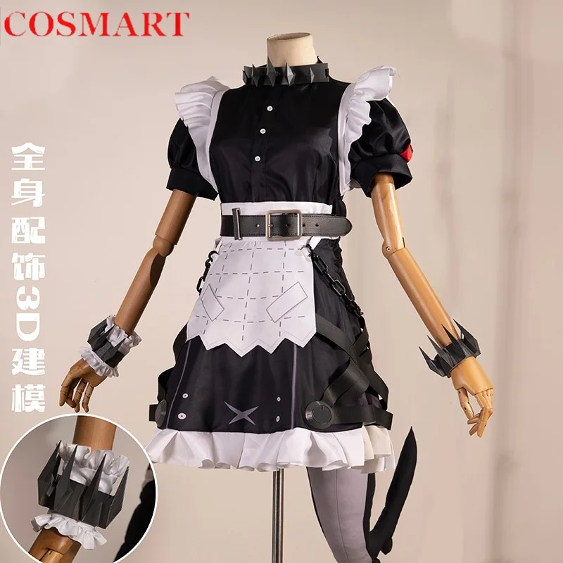 

Zenless Zone Zero Ellen Joe Maid Outfit Dress Cosplay Costume Cos Game Anime Party Uniform Hallowen Play Role Clothes Clothing