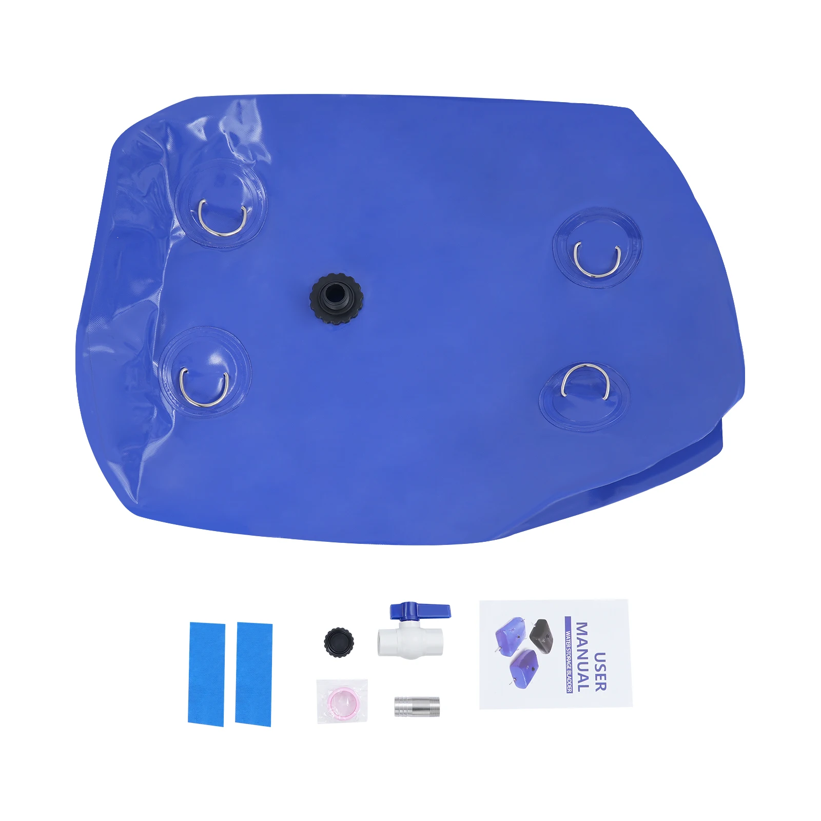 110/240L Wasserspeicherblase PVC faltbare Wasserblase Aufbewahrungsbehälter für Temperatur -40-80 ° C Feuerfest, verschleißfest – Detail 7