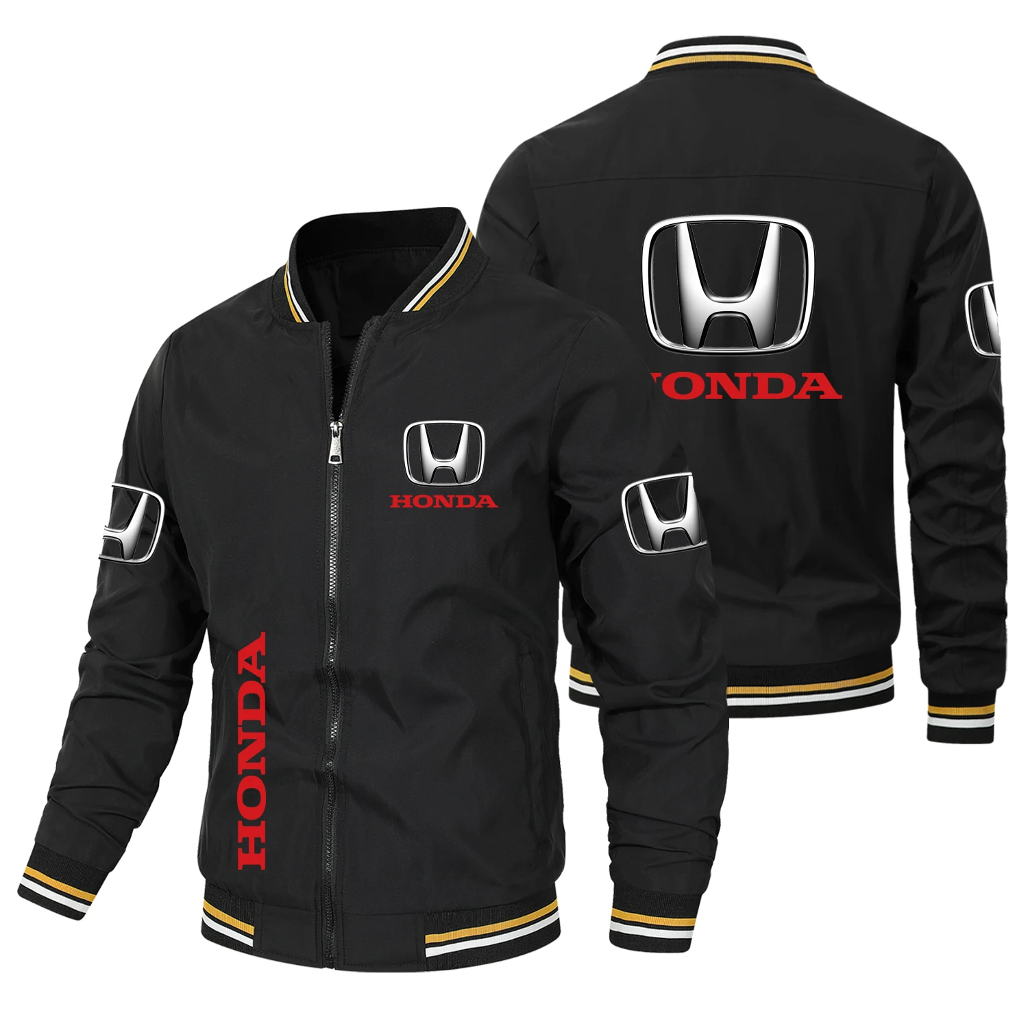 2025, neue Honda Outdoor-Sport-Freizeitjacke für Herren, Honda-Auto-Logo, Rennjacke, Outdoor, Honda, Motorradfahren, winddichte Jacke