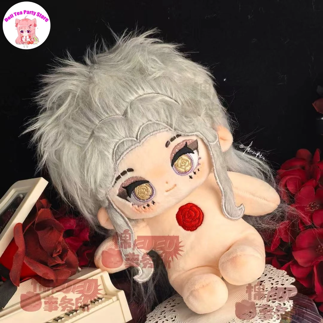 

Psychologist Everlasting Night Cotton Doll With Skeleton Body Anime Identity Ⅴ Ada Mesmer Plushie Cosplay Cartoon Dress Up Toys