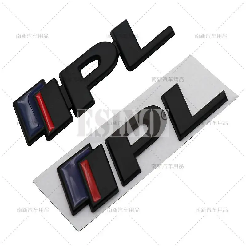 Car Styling 2.5L 3.7L IPL 3D Car Metal Zinc Alloy Badge Adhesive Emblem Decal for Infiniti Q50 Q50S Q70L G37 G25 QX70 FX35 FX37